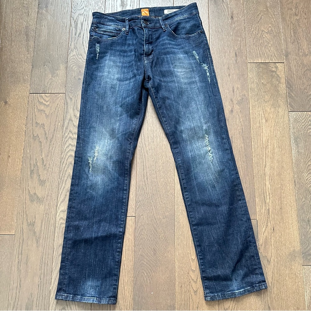 Hugo Boss Orange Regular Fit Blue Jeans 32/30